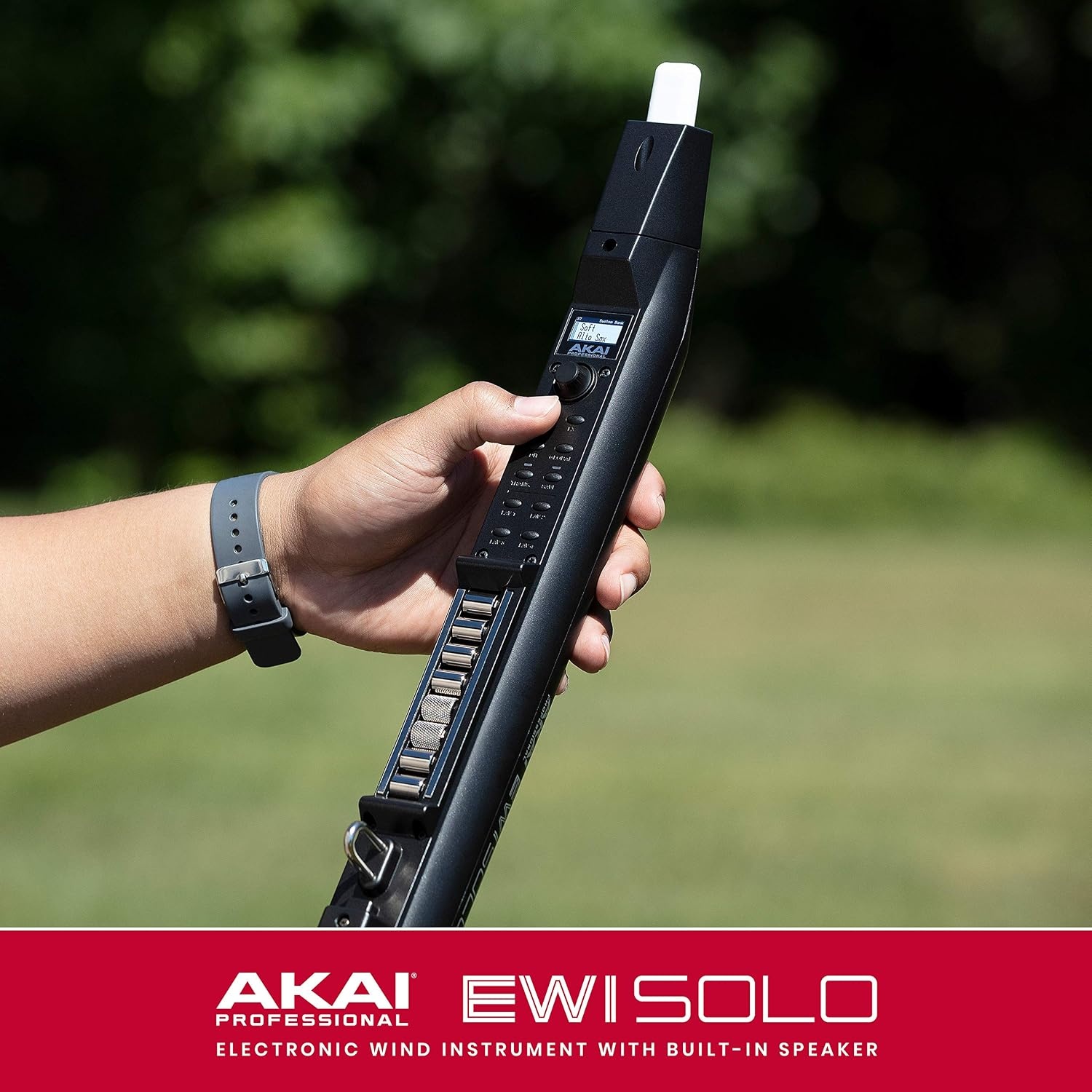 image:imageAkai Professional EWI Solo Electronic Wind InstrumentStandalone EWI with Builtin Speaker