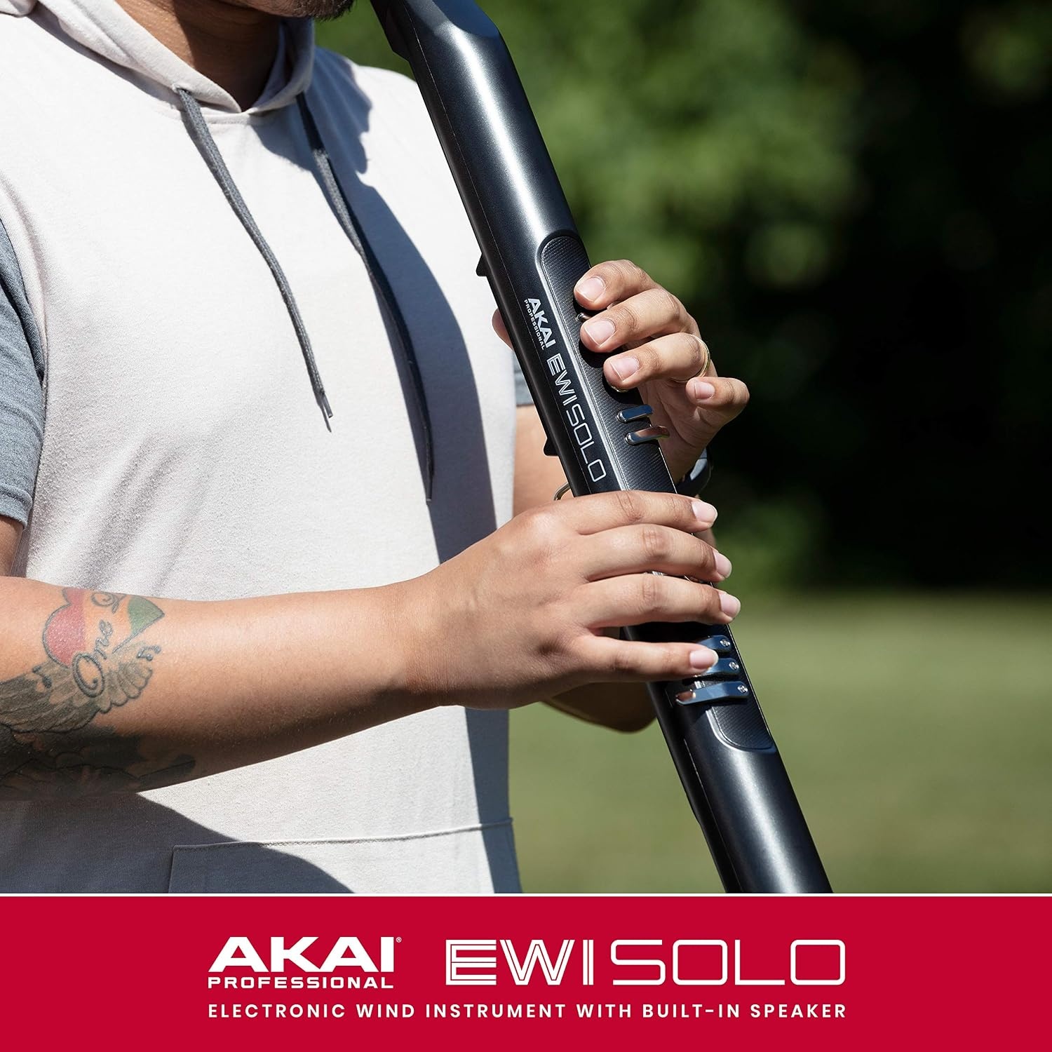 image:imageAkai Professional EWI Solo Electronic Wind InstrumentStandalone EWI with Builtin Speaker