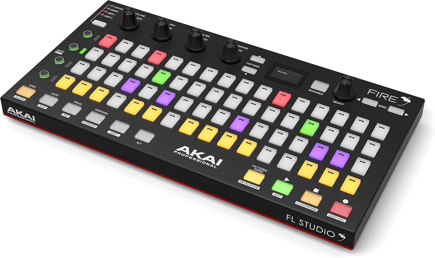 image:imageAkai Professional Fire Controller Only USB MIDI Controller for FL Studio with 64 pad RGB ClipDrum Pad MatrixIncludes FL Studio Fruity Fire Ed
