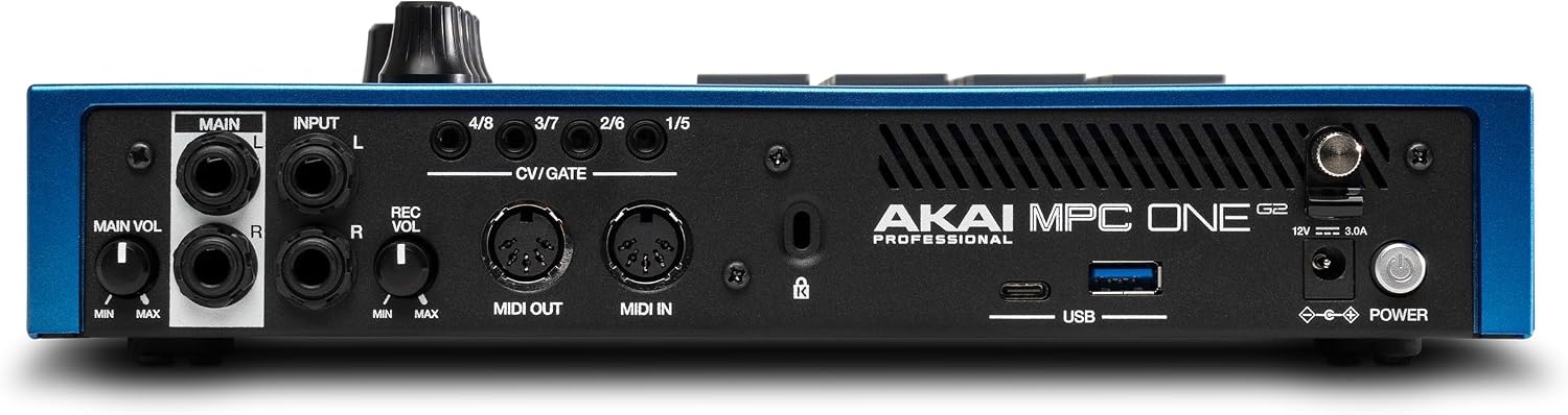 image:imageAkai Professional MPC One G2 NextGeneration Standalone Production Center For Beatmakers and Producers for Sampling Sequencing and Song Creation with USBC 16 MPC Pads 8Core Processor 4GB RAM