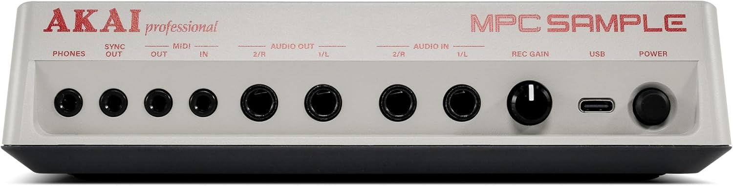 image:imageAkai Professional MPC Sample Portable Sampler Standalone Rechargeable Battery USBC Speaker Microphone for Sampling Sequencing and Music Production