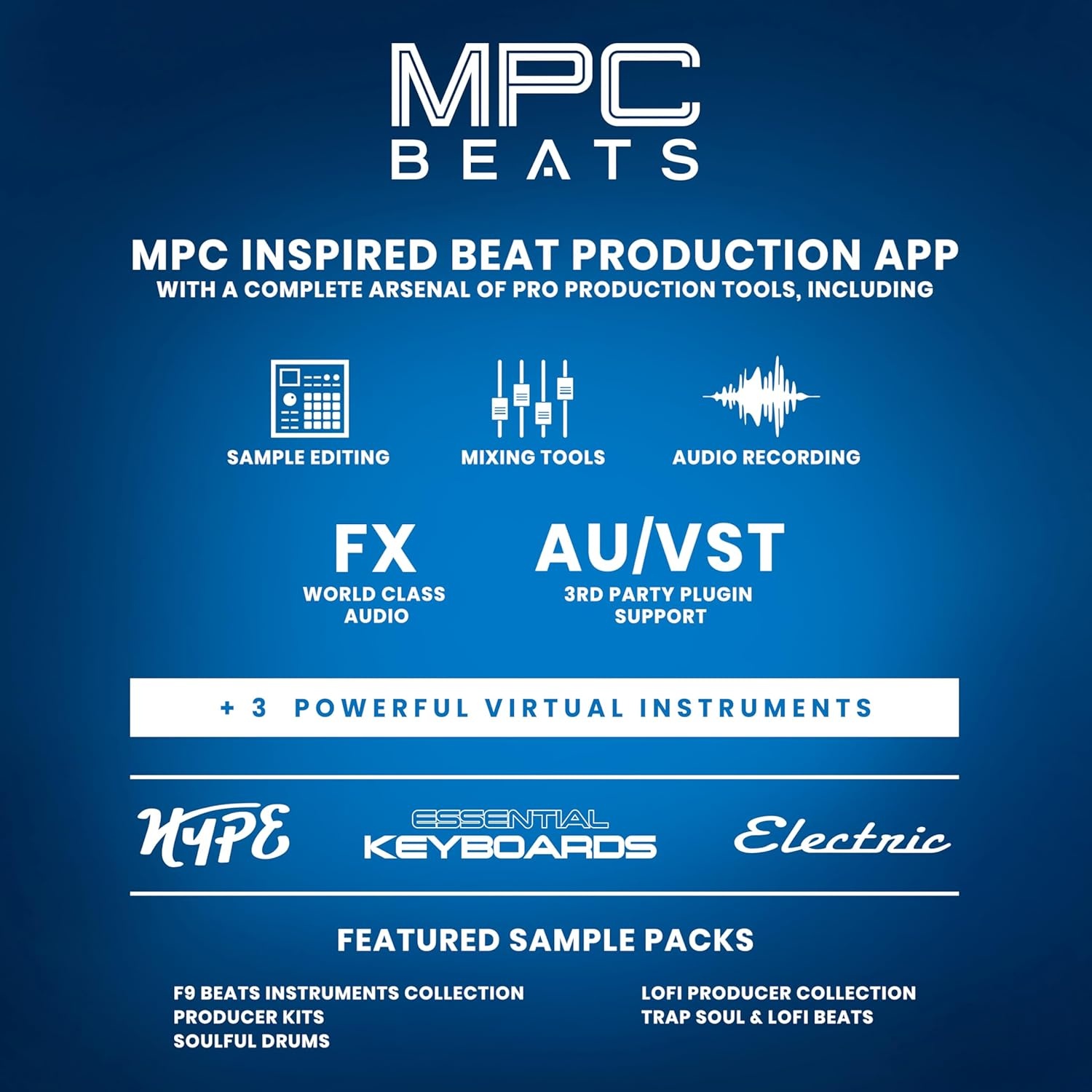 image:imageAkai Professional MPC Studio USB MIDI Pad Controller 16 VelocitySensitive RGB MPC Pads MPC Software Assignable Touch Strip for Beat Makers and Music ProducersCompact Pack of 4