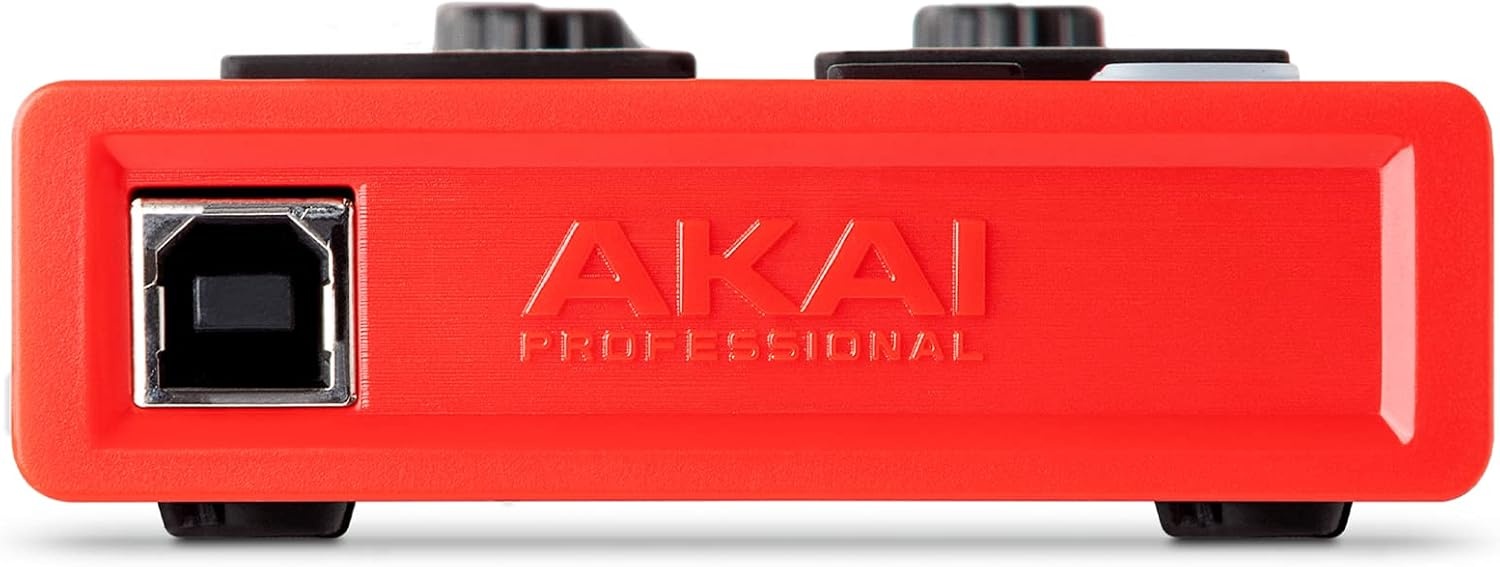 image:imageAkai Professional MPC Studio USB MIDI Pad Controller 16 VelocitySensitive RGB MPC Pads MPC Software Assignable Touch Strip for Beat Makers and Music ProducersCompact