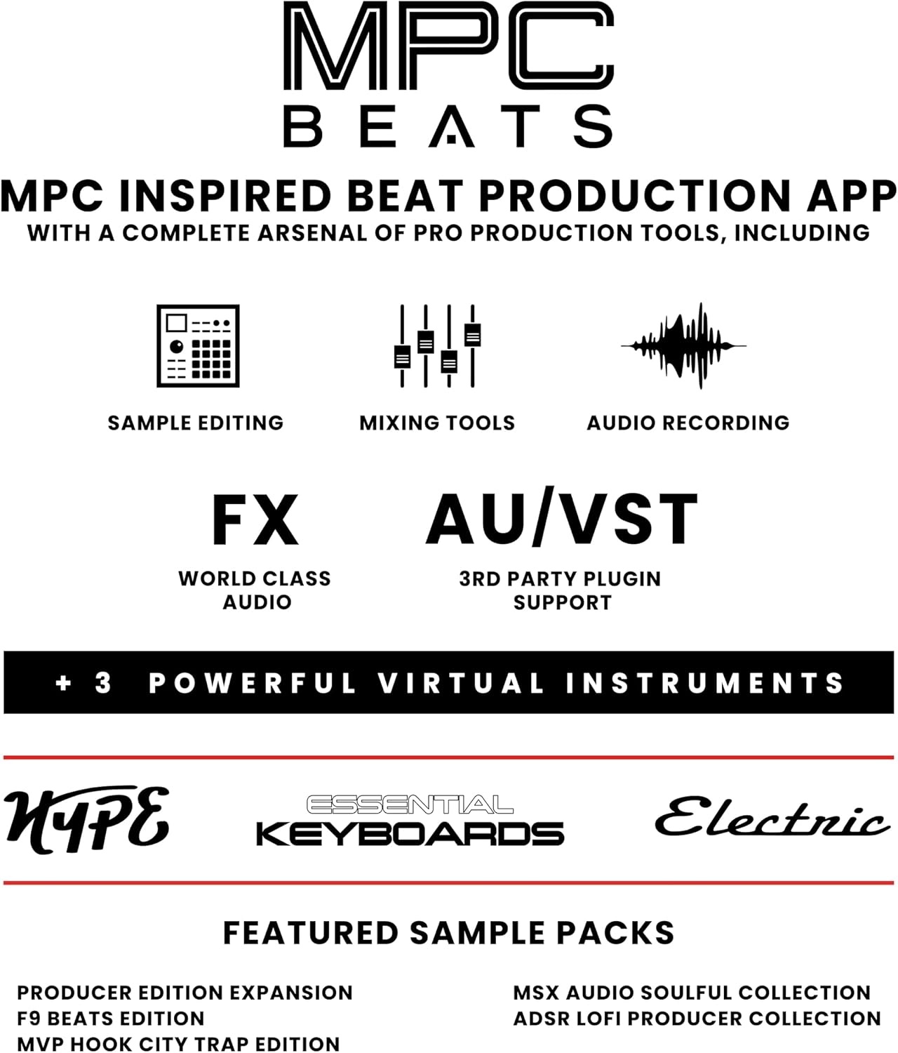 image:imageAkai Professional MPK Mini MK3 25Key USB MIDI Keyboard Controller VelocitySensitive Mini Keys 8 MPC Pads 8 Knobs Software Suite Included for Beat Makers Music Producers and Home StudiosStandard
