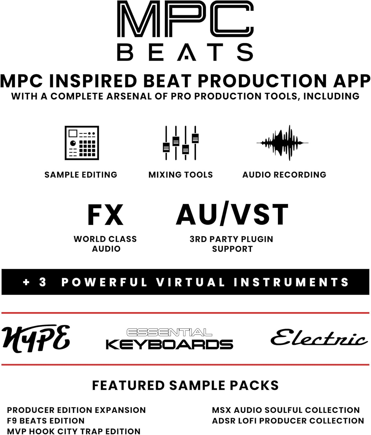 image:imageAkai Professional MPK Mini MK3 25Key USB MIDI Keyboard Controller VelocitySensitive Mini Keys 8 MPC Pads 8 Knobs Software Suite Included for Beat Makers Music Producers and Home StudiosWhite