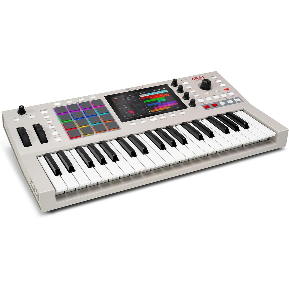 image:imageAkai Professional MPC Key 37 G2 NextGen Standalone Production Keyboard Synthesizer for Producers for Sampling and Sequencing with USBC 37 Keys 16 MPC Pads 8Core Processor 4GB RAM