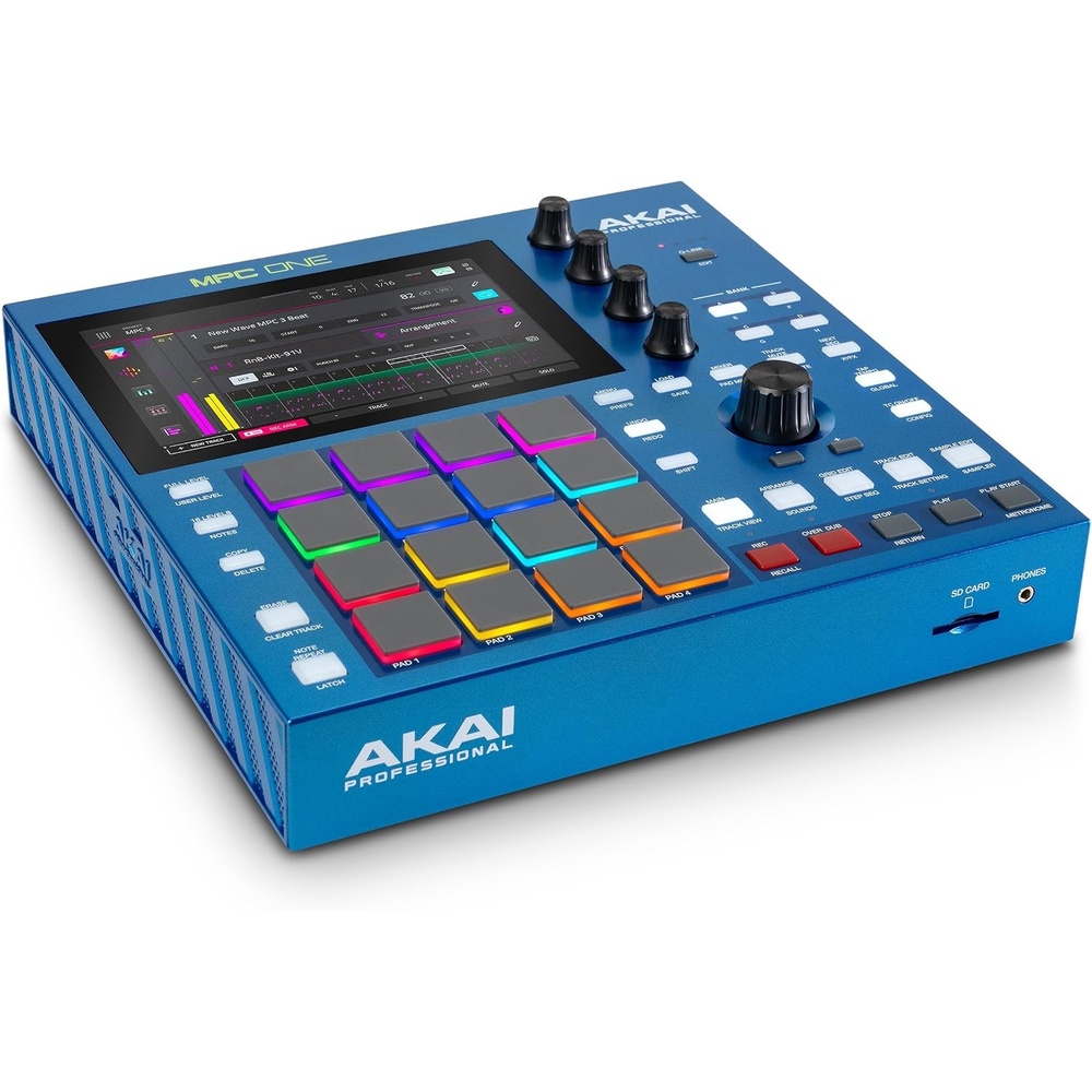 image:imageAkai Professional MPC One G2 NextGeneration Standalone Production Center For Beatmakers and Producers for Sampling Sequencing and Song Creation with USBC 16 MPC Pads 8Core Processor 4GB RAM