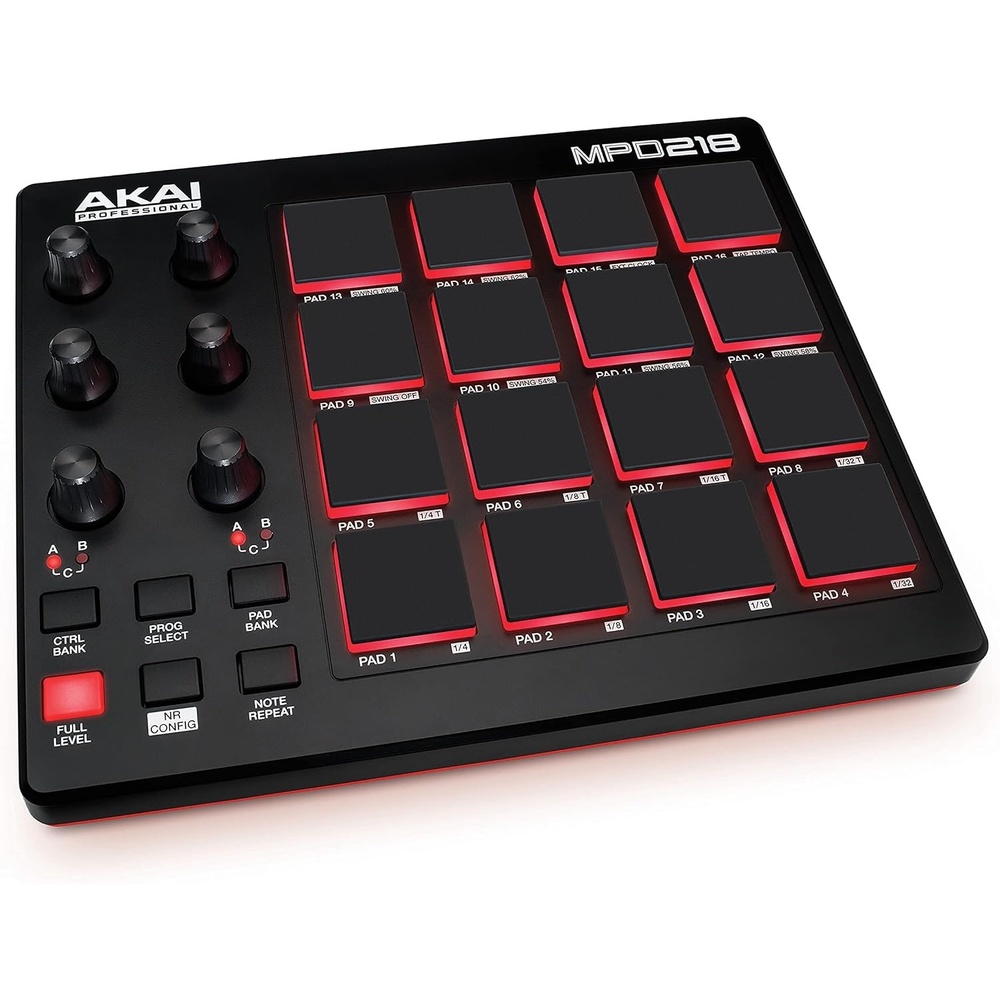 image:imageAkai Professional MPC Studio USB MIDI Pad Controller 16 VelocitySensitive RGB MPC Pads MPC Software Assignable Touch Strip for Beat Makers and Music ProducersStandard Pack of 10