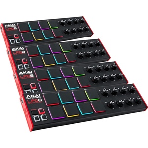 Akai Professional MPC Studio USB MIDI Pad Controller | 16 Velocity-Sensitive RGB MPC Pads, MPC Software, Assignable Touch Strip, for Beat Makers and Music Producers(Compact (Pack of 4))